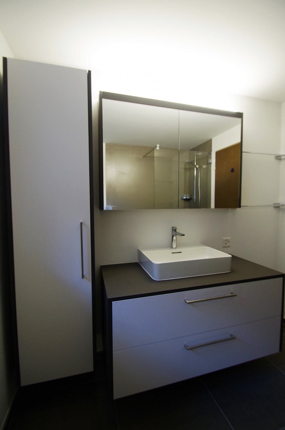 Umbau Stall bzw. Wohnhaus Wallis - Badezimmer