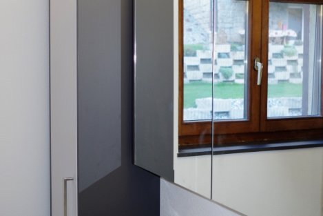 Umbau Stall bzw. Wohnhaus im Wallis - Badzimmer