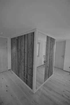 Umbau Stall bzw. Wohnhaus im Goms - Wohnbereich