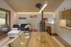 Umbau Stall bzw. Wohnhaus im Goms - Wohnbereich