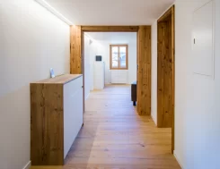 Umbau Stall bzw. Wohnhaus im Goms - Eingangsbereich