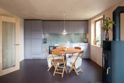 Umbau Stall bzw. Wohnhaus im Wallis - Küche