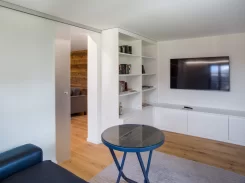 Umbau Stall bzw. Wohnhaus im Goms - Wohnbereich